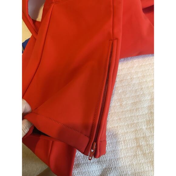 Fusalp Tipi III Stretch Shell Water Repellant Bootcut Red Ski Pants 44 US 12 - Picture 11 of 14